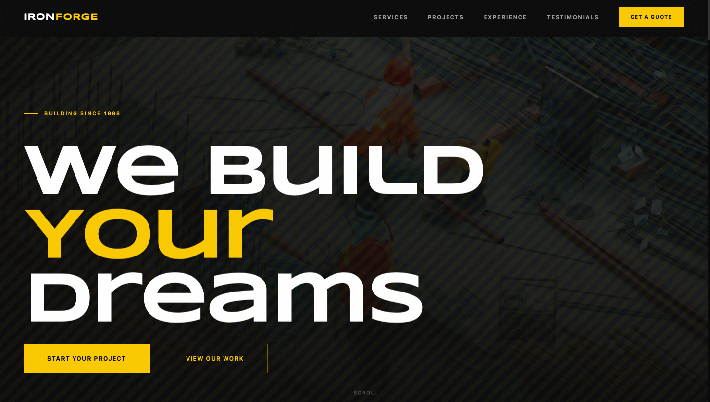 Construction Landing